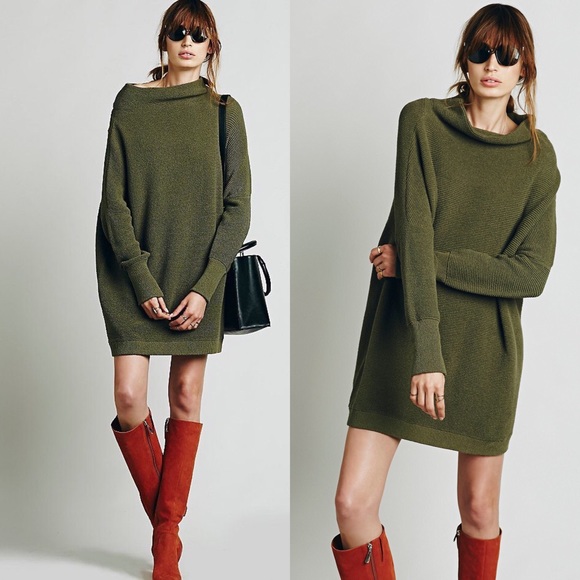 Free People Tops - Free People Ottoman Slouchy Tunic Sweater Dress